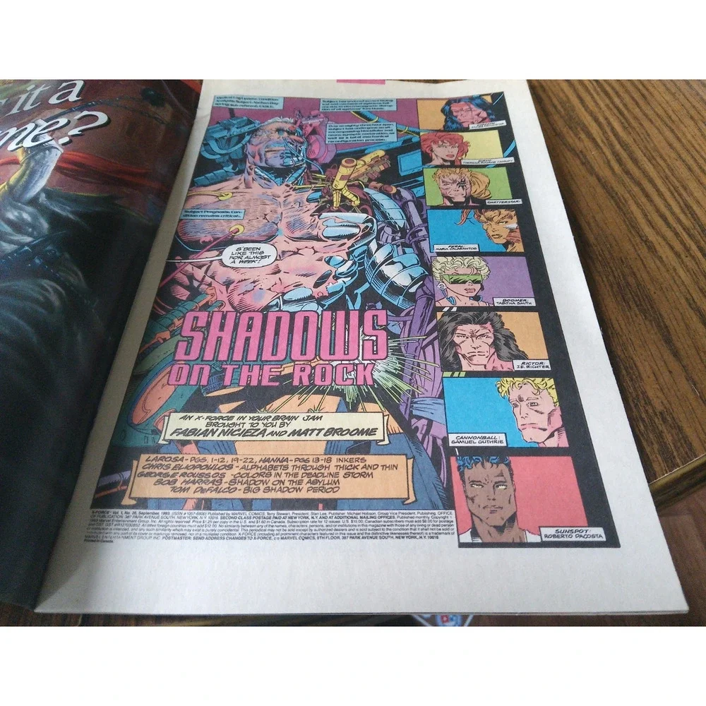X-Force #26 (september 1993 Marvel Comics)